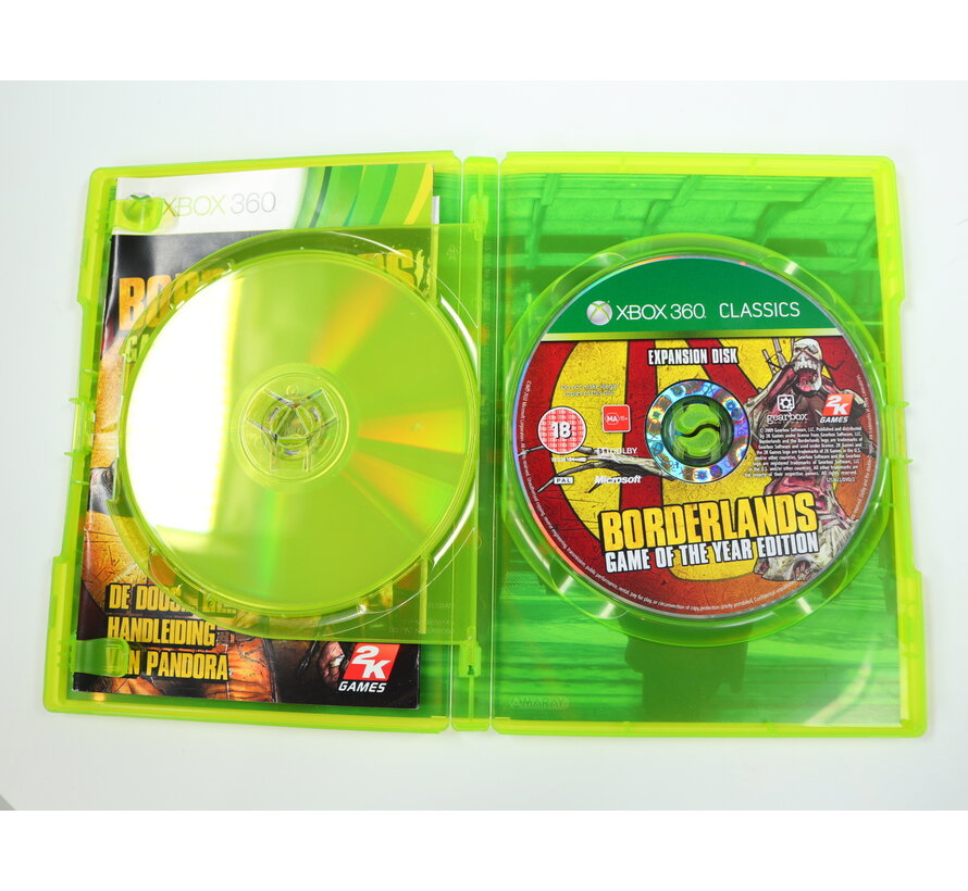 Xbox 360 - Borderlands [Game of the Year Edition]