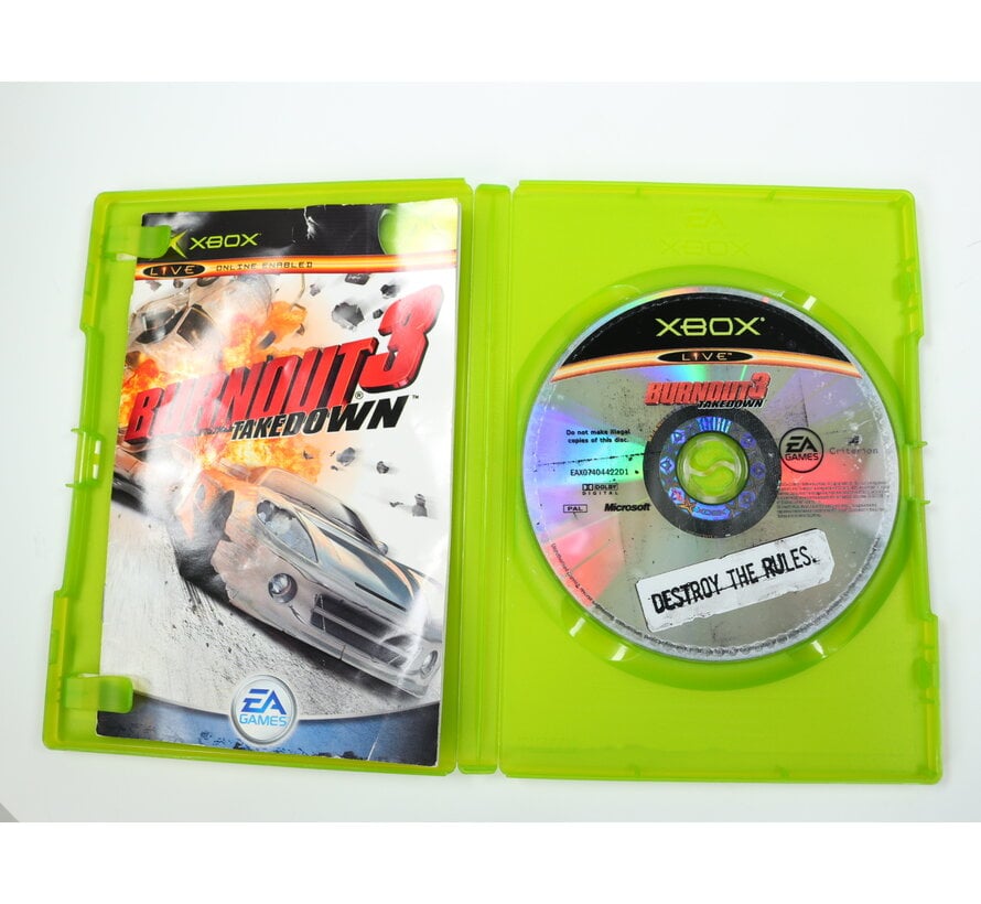 Xbox Classic - Burnout 3 Takedown