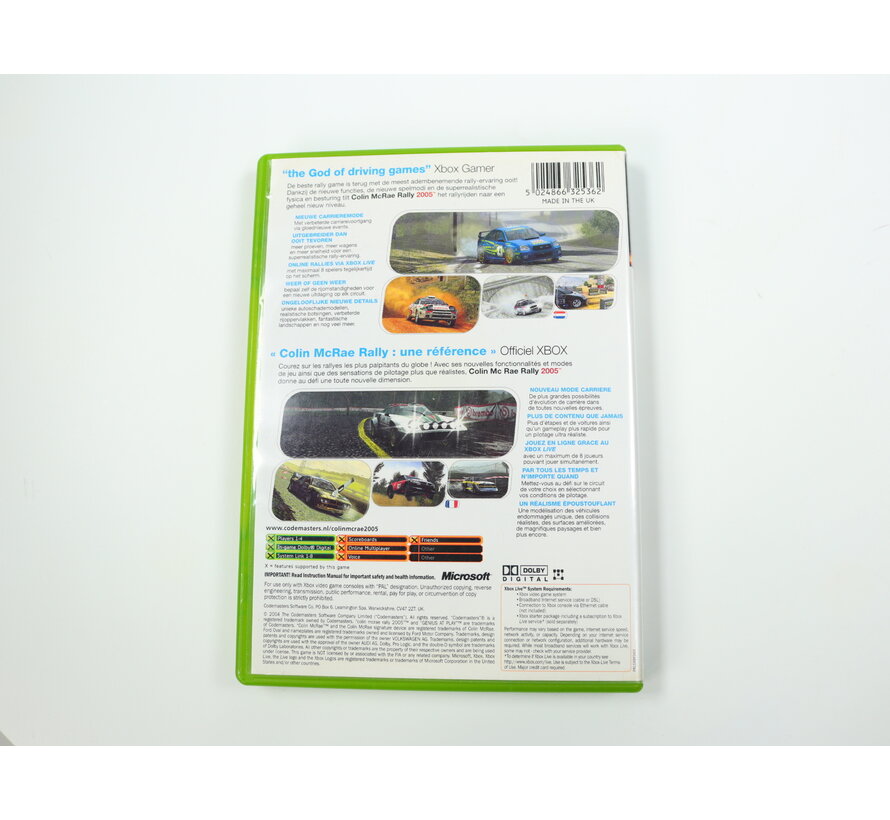 Xbox Classic - colin mcrae rally 2005