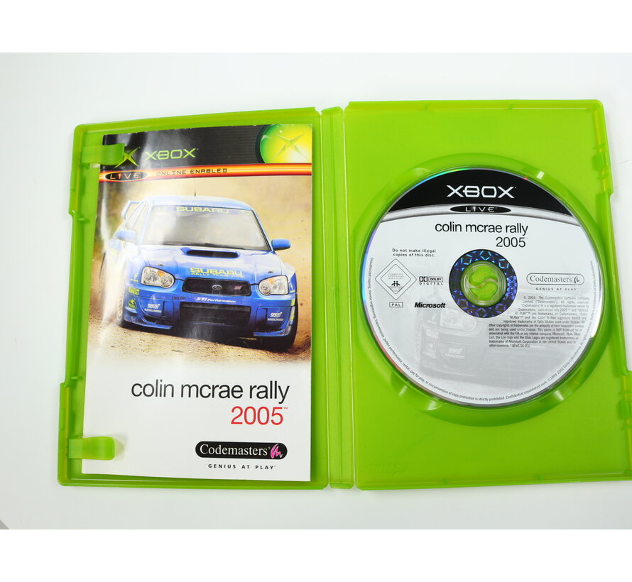 Xbox Classic - colin mcrae rally 2005