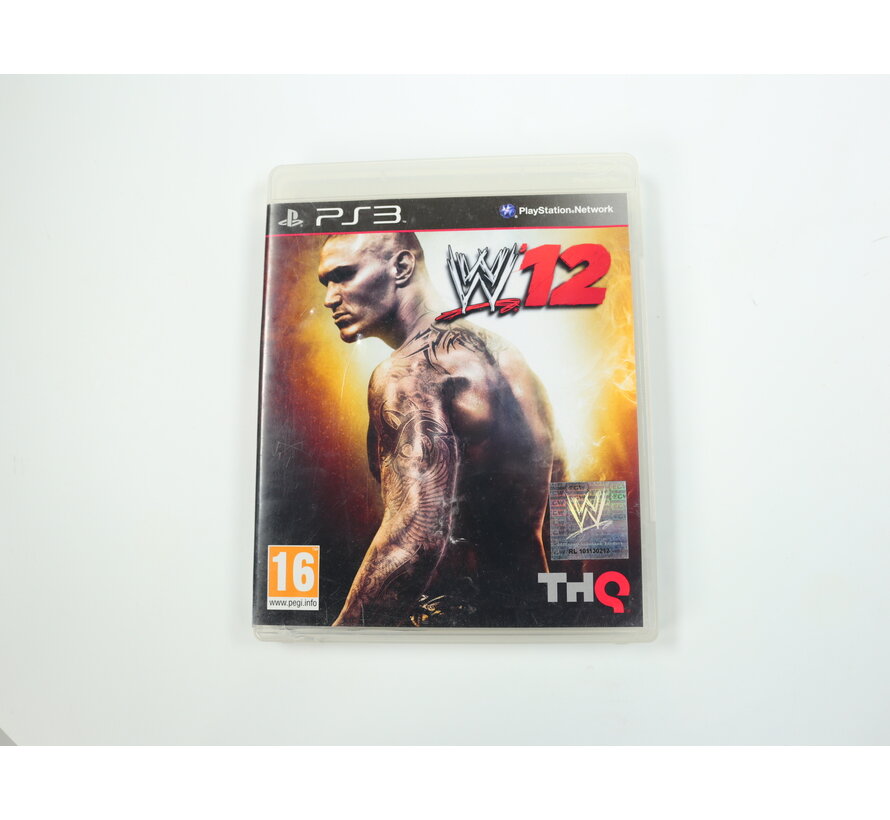 PlayStation 3 - WWE 12