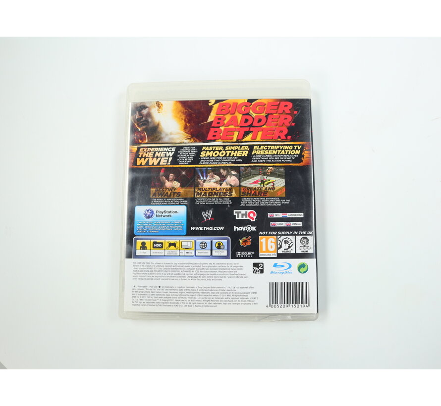 PlayStation 3 - WWE 12