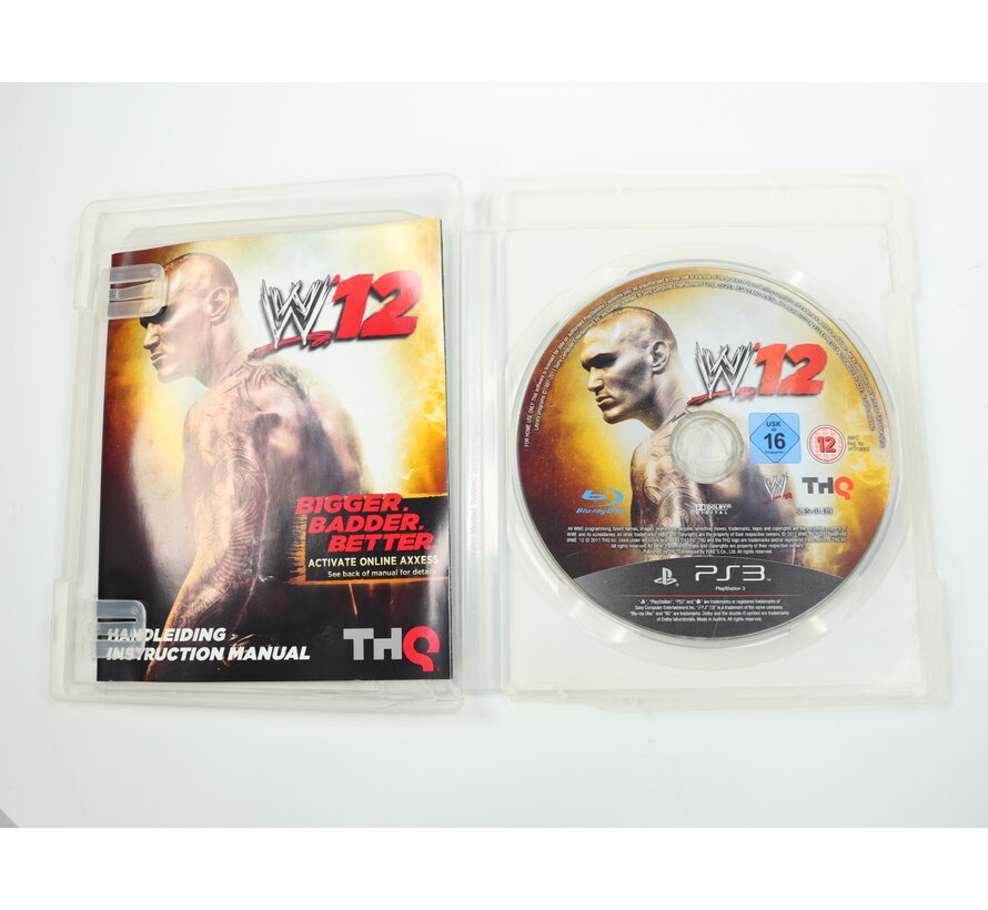 PlayStation 3 - WWE 12