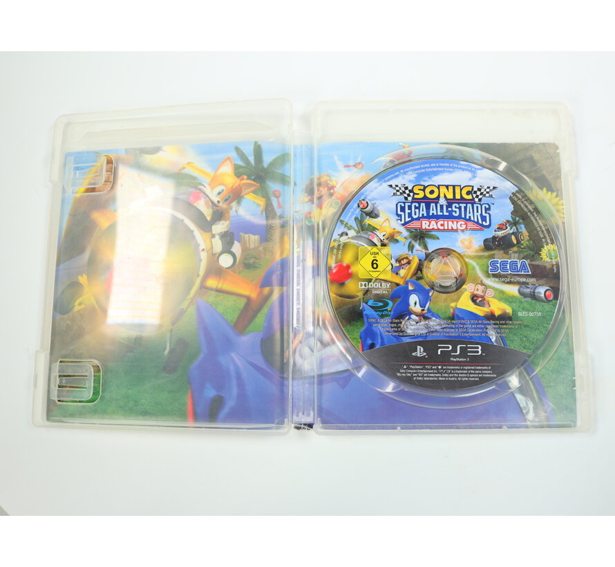 PlayStation 3 - Sonic & Sega All-Stars Racing [No Manual]