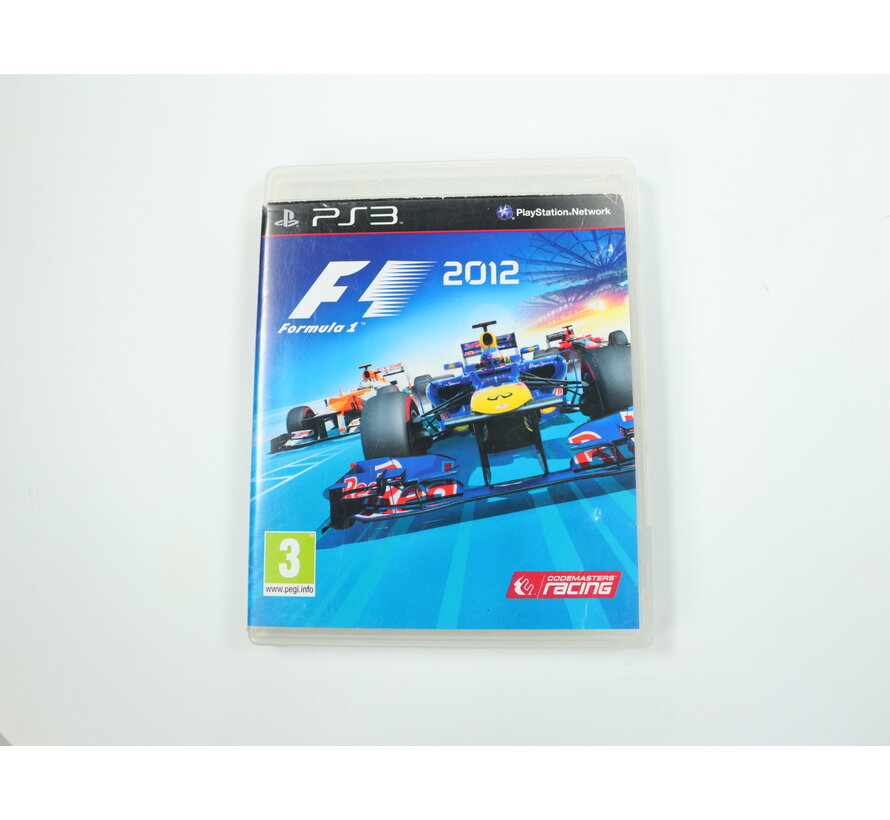 PlayStation 3 - F1 2012 [No Manual]