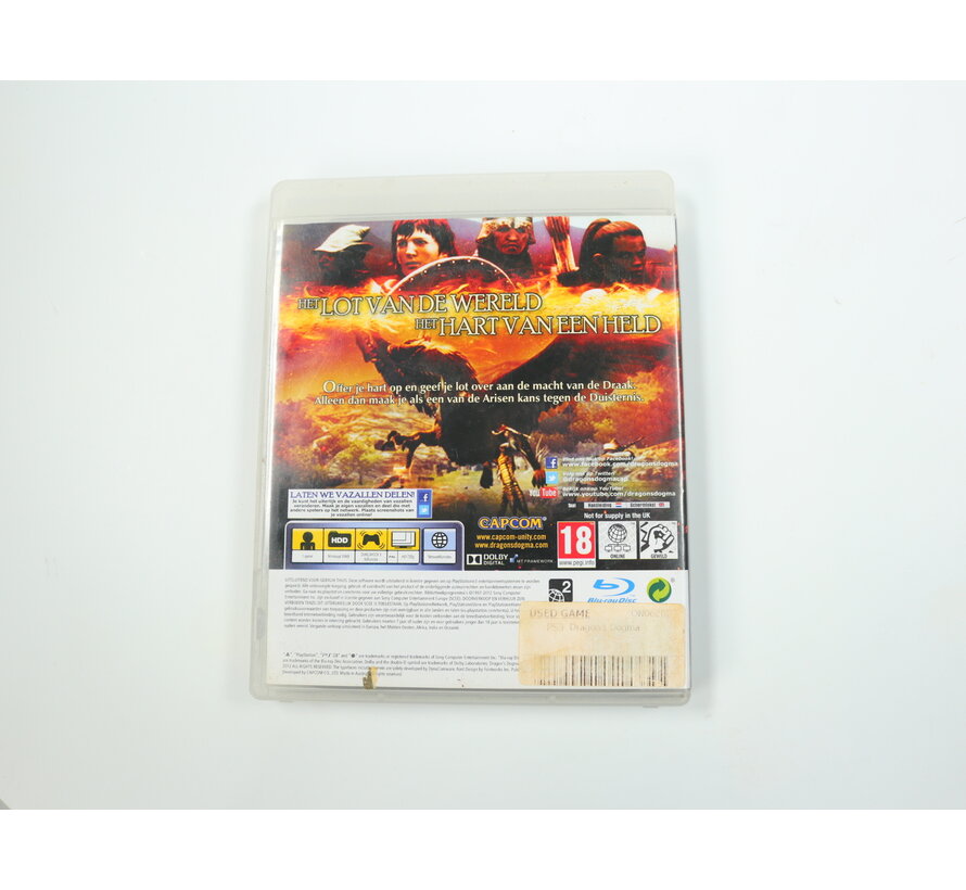 PlayStation 3 - Dragon's Dogma [No Manual]