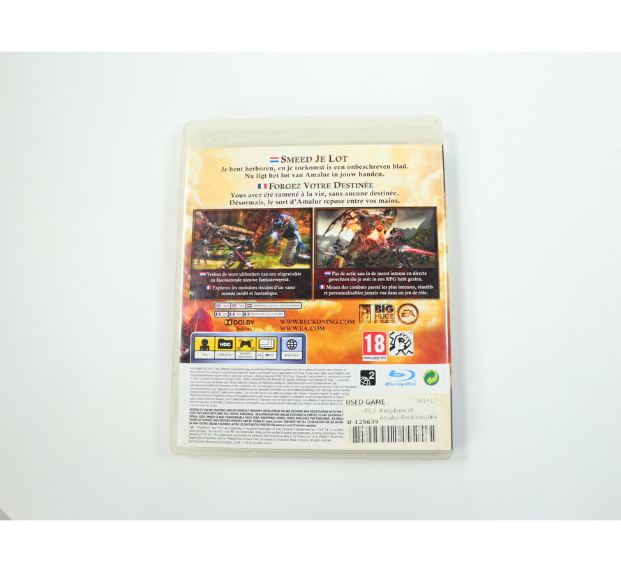 PlayStation 3 - Kingdoms of Amalur: Reckoning