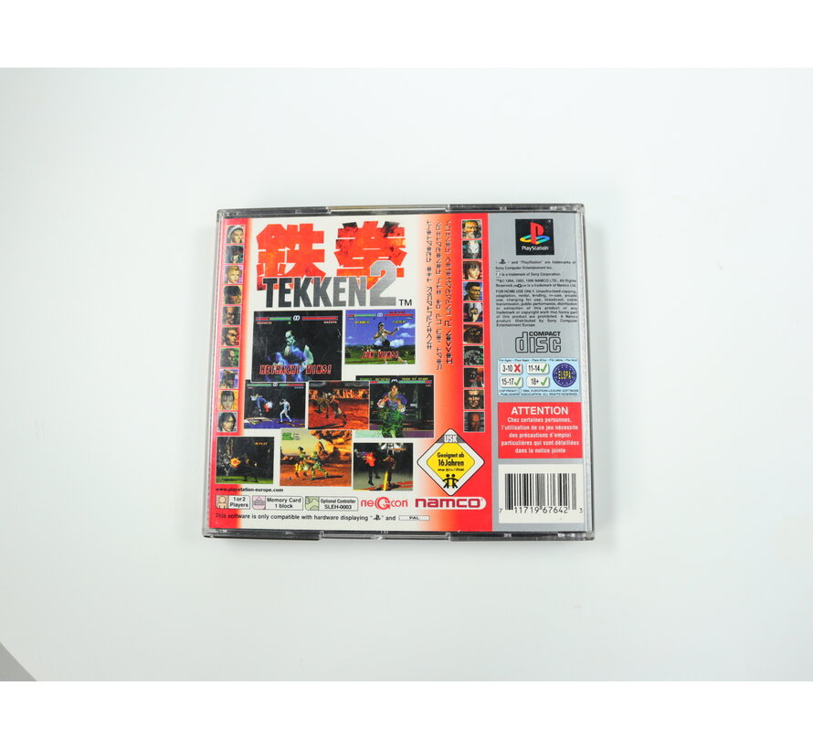 PlayStation 1 - Tekken 2 [Platinum] [No Manual]