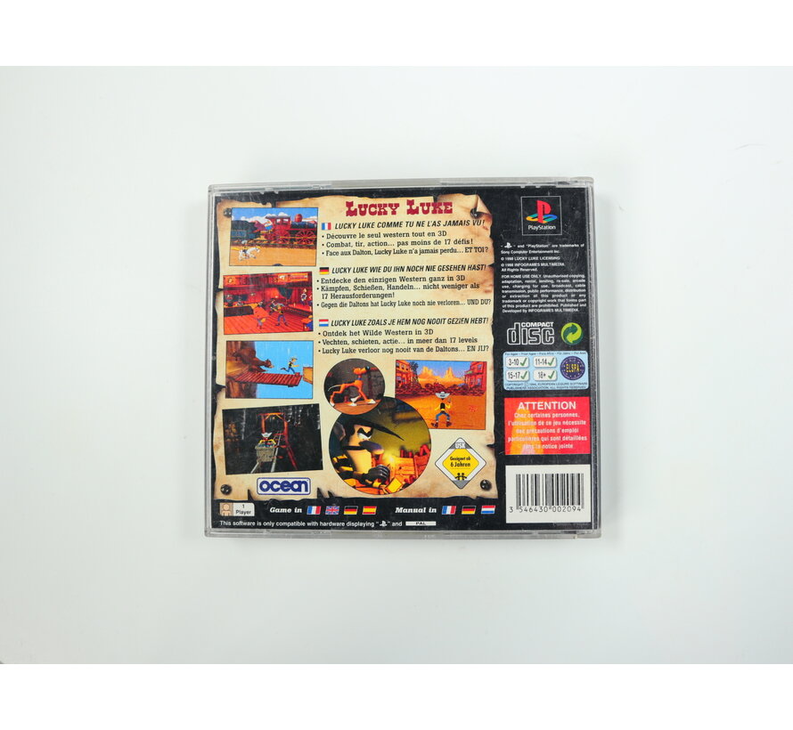 PlayStation 1 - Lucky Luke