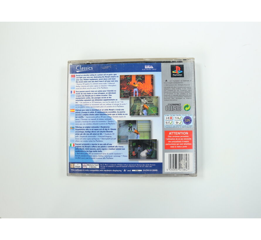 PlayStation 1 - Fade To Black [Platinum]