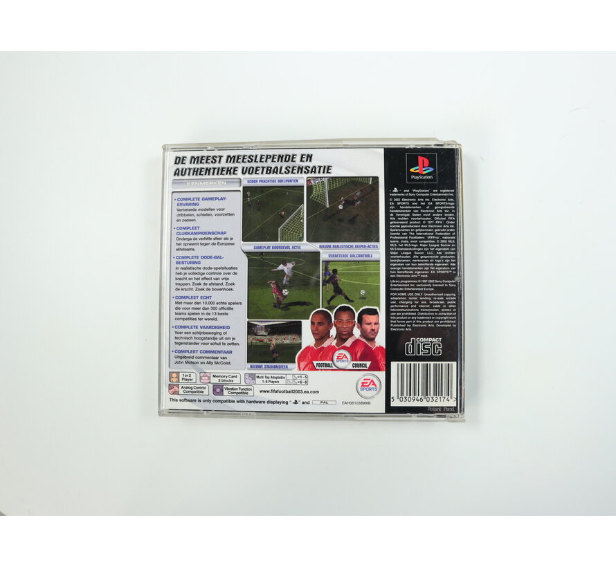 PlayStation 1 - FIFA Football 2003