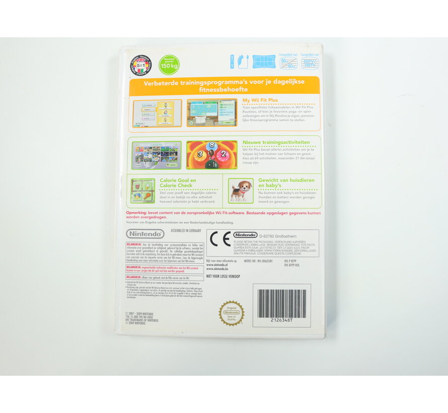Wii - Fit Plus [No Manual]