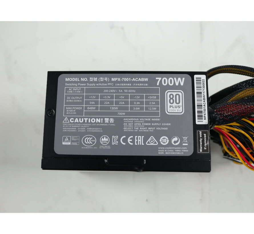 MasterWatt Lite 700W [Tweedekansje]