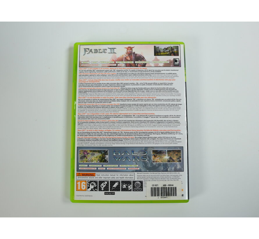 Xbox 360 - Fable II & Halo Wars [Classics]