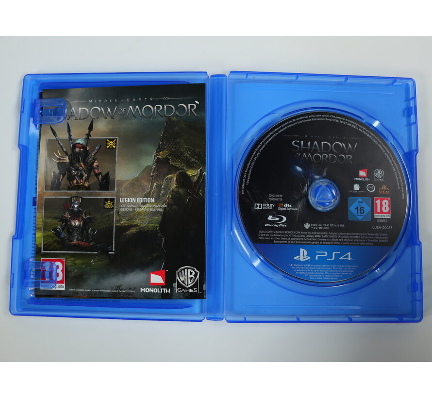 Playstation 4 - Shadow Of Mordor [Gebruikt]