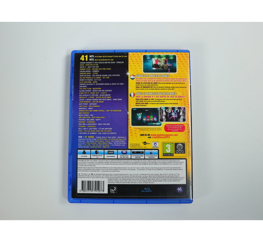 Playstation 4 - Just Dance 2015 [Gebruikt]