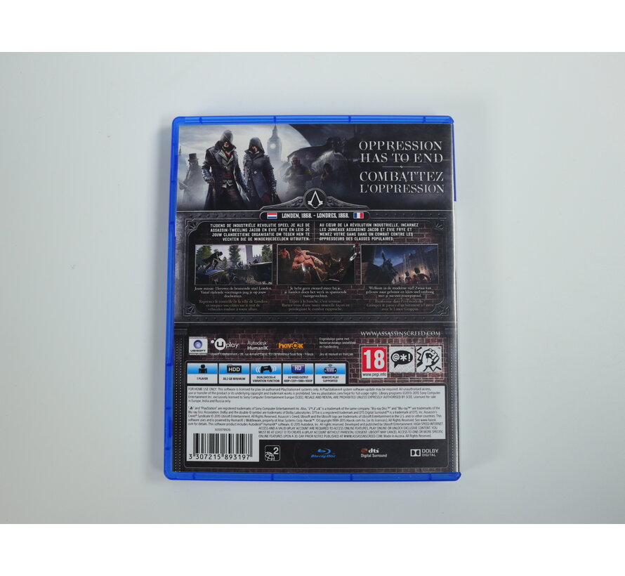 Playstation 4 - Assassin's Creed Syndicate [Gebruikt]