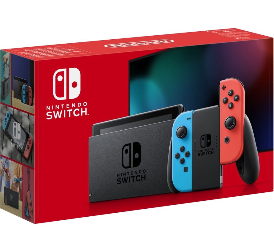 Nintendo Switch Console (2019) - Blauw/Rood