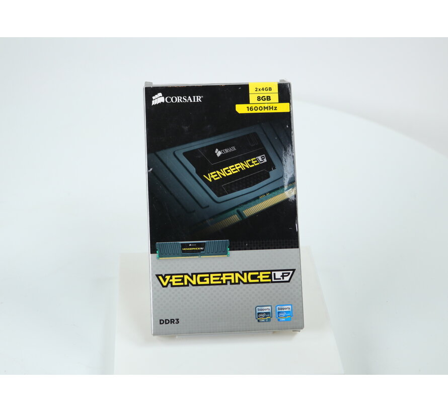 Corsair Vengeance LP 2x4GB DDR3 1600Mhz CML8GX3M2A1600C9 [Retourdeal]