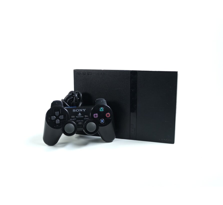PlayStation 2 - Slim [Zwart Compleet SCPH-75004]