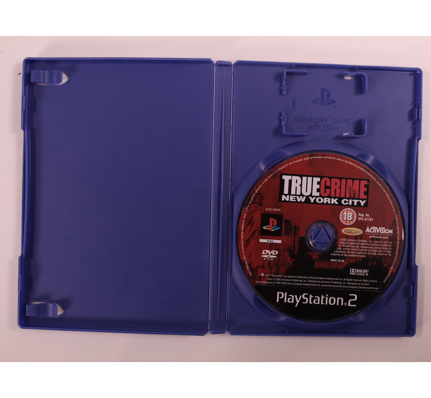 Playstation 2 - True Crime New York City [No manual]