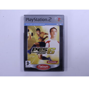 Playstation 2 - Pro Evolution Soccer 6 [Platinum][No Manual]