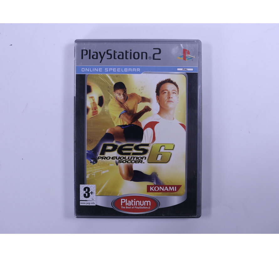 PlayStation 2 - Pro Evolution Soccer 6 [Platinum / No Manual]