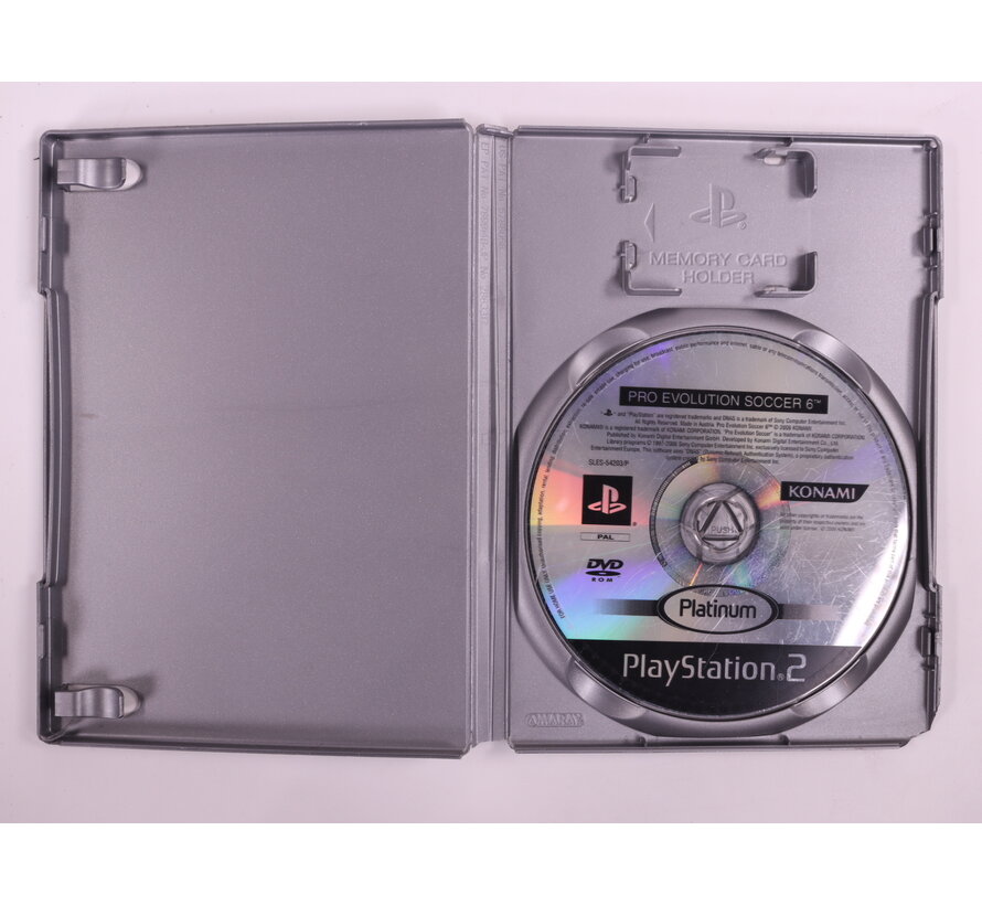 PlayStation 2 - Pro Evolution Soccer 6 [Platinum / No Manual]