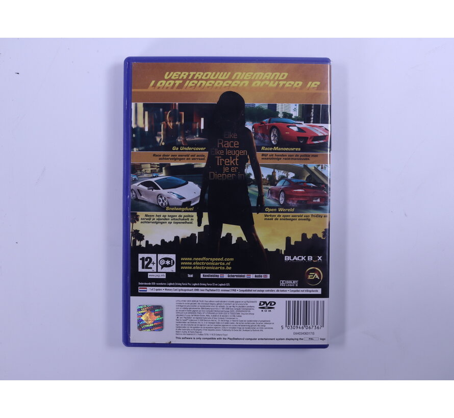 Playstation 2 - Need For Speed Undercover