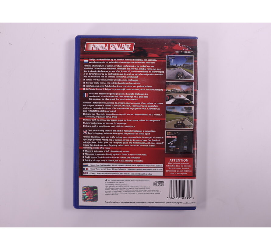 PlayStation 2 - Formula Challenge