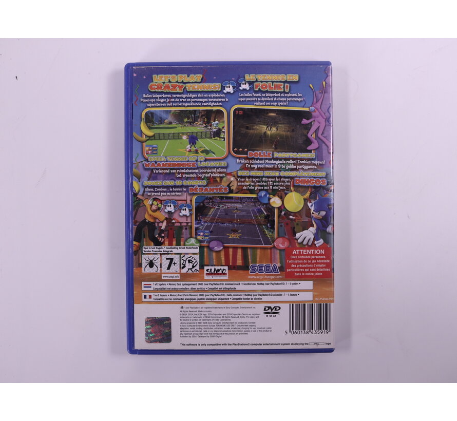 Playstation 2 - Sega Superstars Tennis [No Manual]