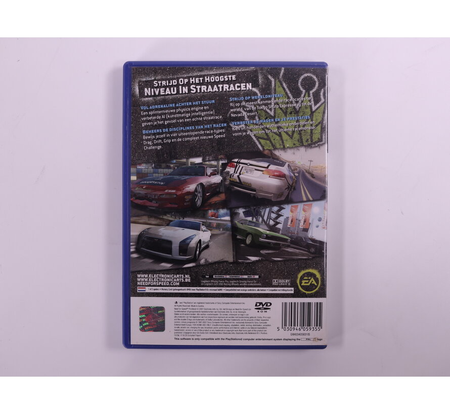 Playstation 2 - Need For Speed Pro Street [No Manual]