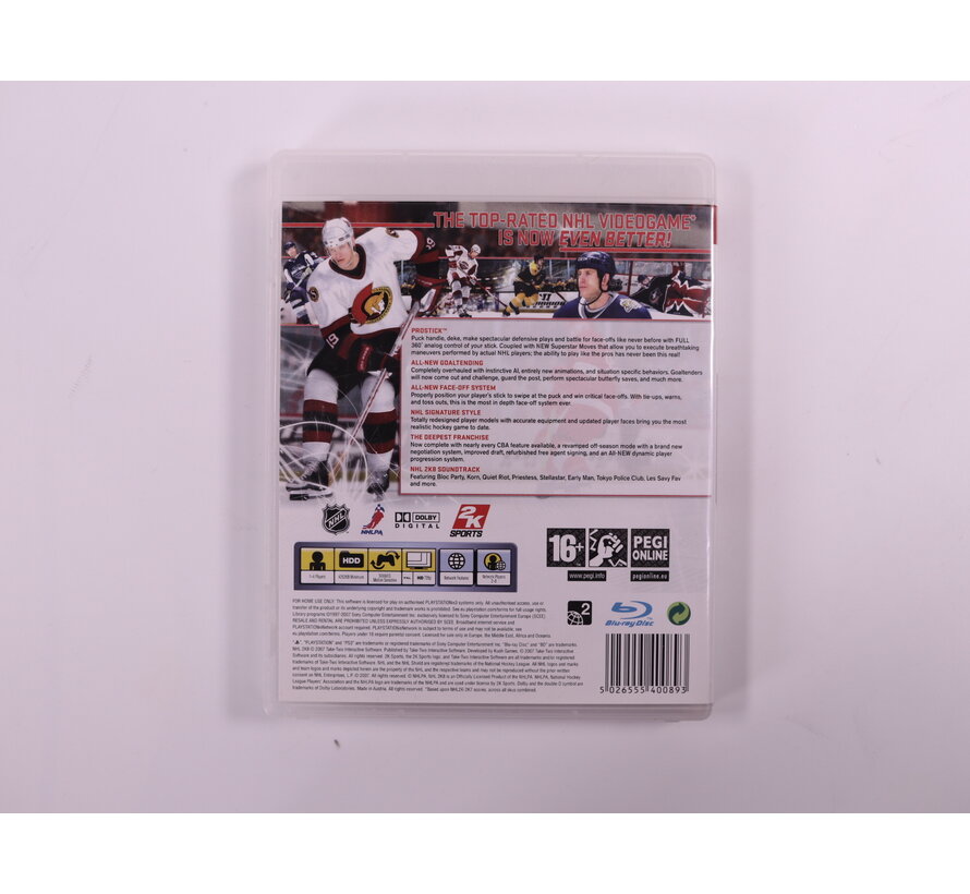 PlayStation 3 - NHL 2K8