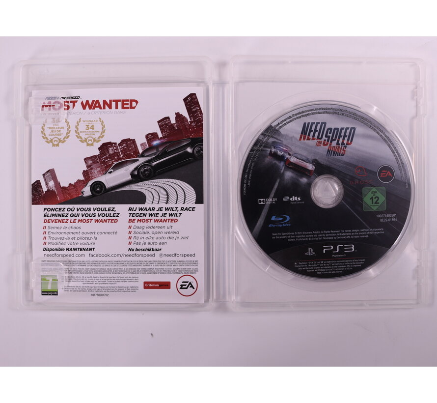 PlayStation 3 - Need for Speed: Rivals