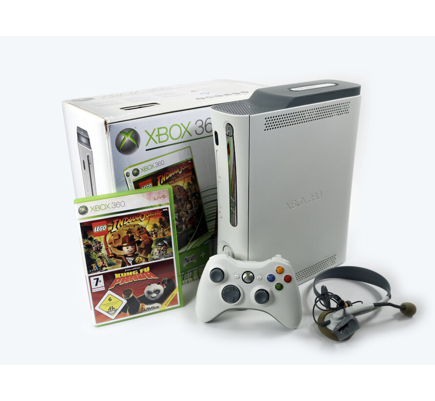 Xbox 360 - Premium Console [60GB / Compleet in doos / Klepje mist veer]