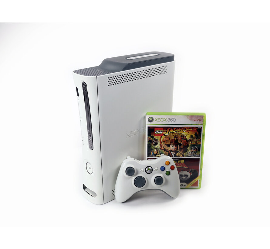 Xbox 360 - Premium Console [60GB / Compleet in doos / Klepje mist veer]