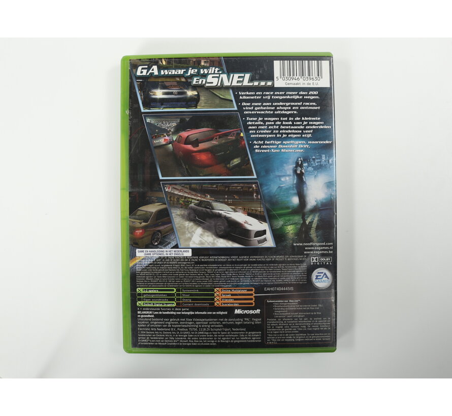 Xbox Classic - Need For Speed Underground 2