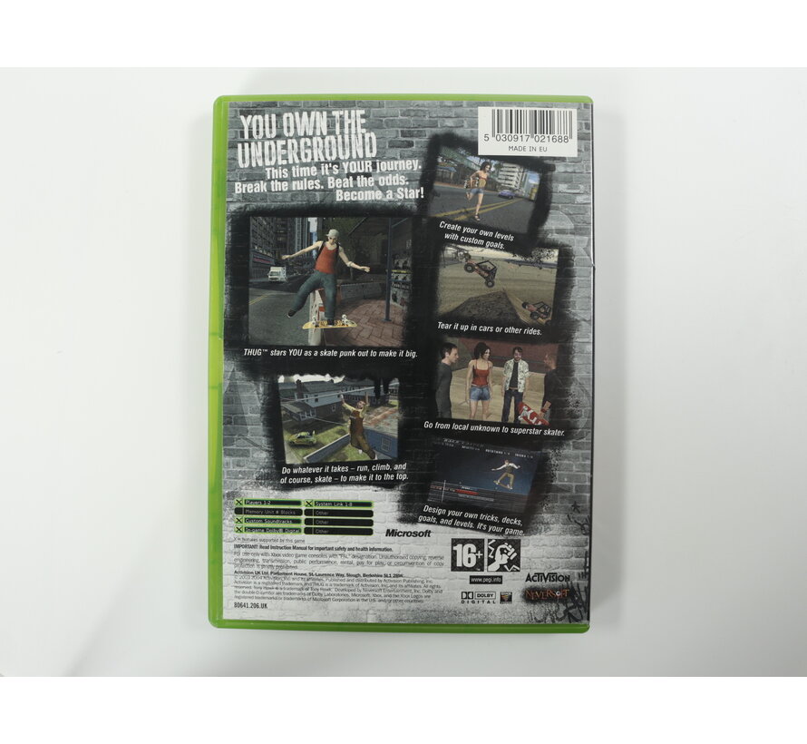 Xbox Classic - Tony Hawk's Underground