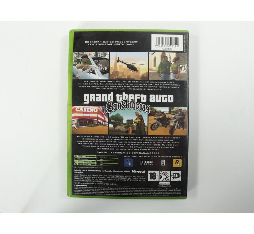 Xbox Classic - Grand Theft Auto: San Andreas