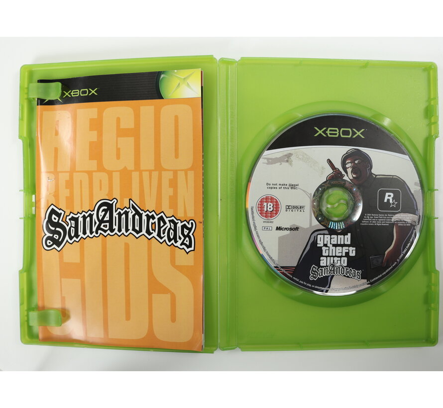 Xbox Classic - Grand Theft Auto San Andreas