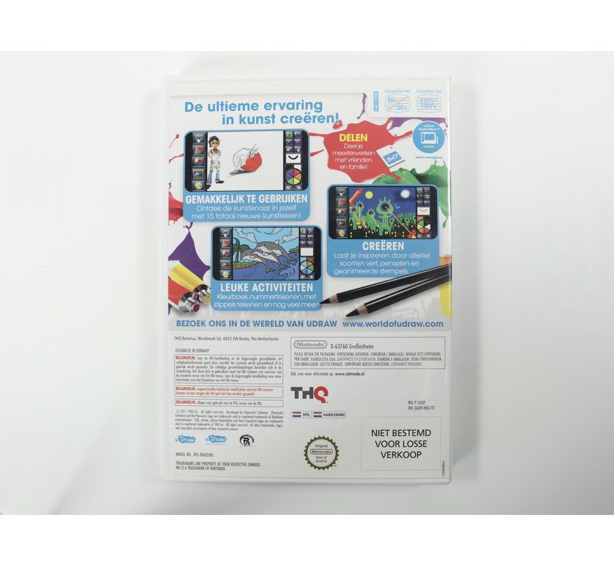 Wii - U Draw Studio Instant Artist