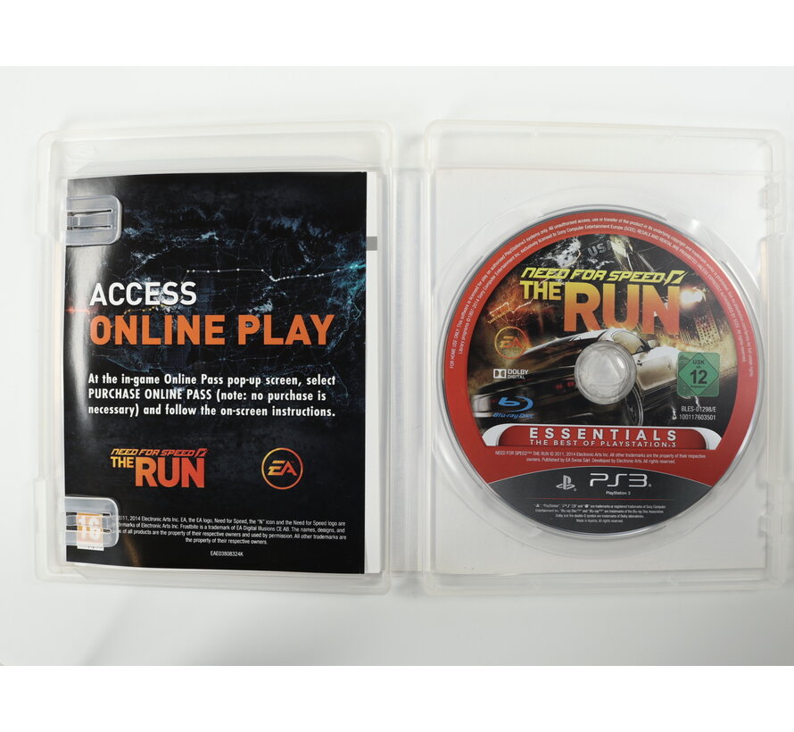 Playstation 3 - Need For Speed The Run [Essentials]