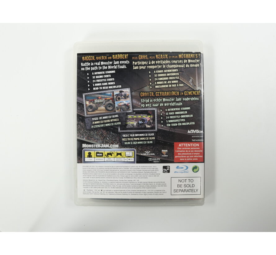 PlayStation 3 - Monster Jam: Path of Destruction