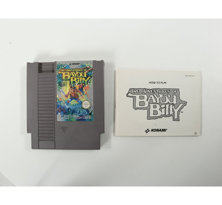 NES - The Adventures Of Bayou Billy [Met Boekje]