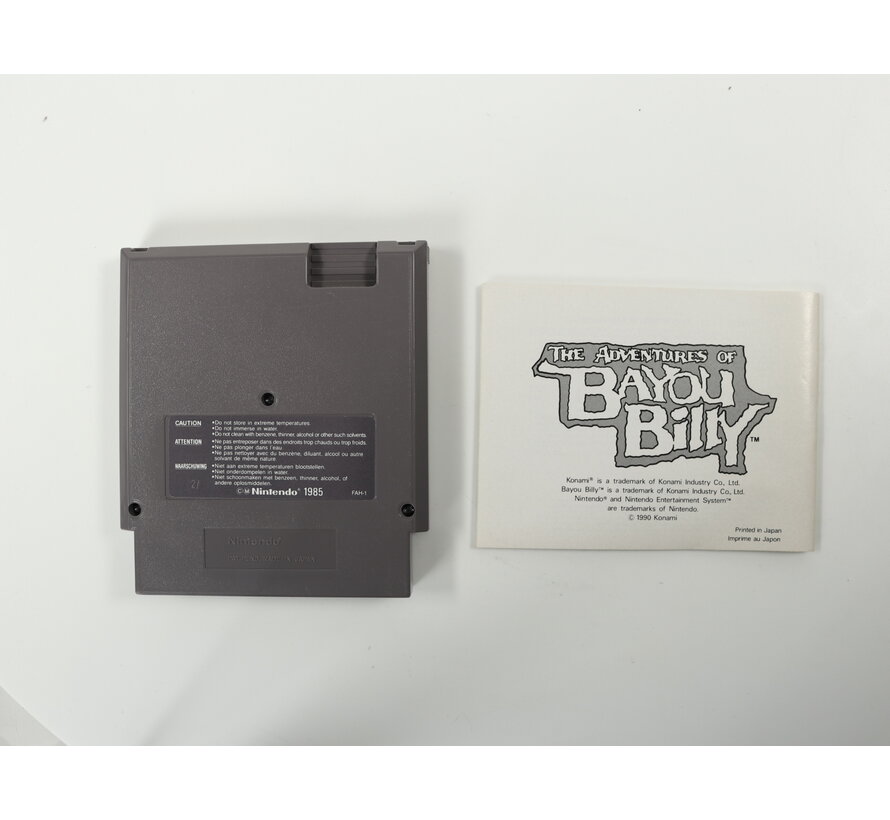NES - The Adventures of Bayou Billy