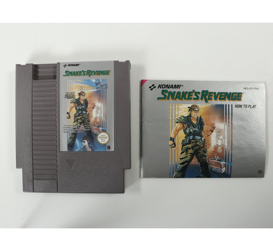 Nintendo Entertainment System – Snake’s Revenge [Met Boekje]