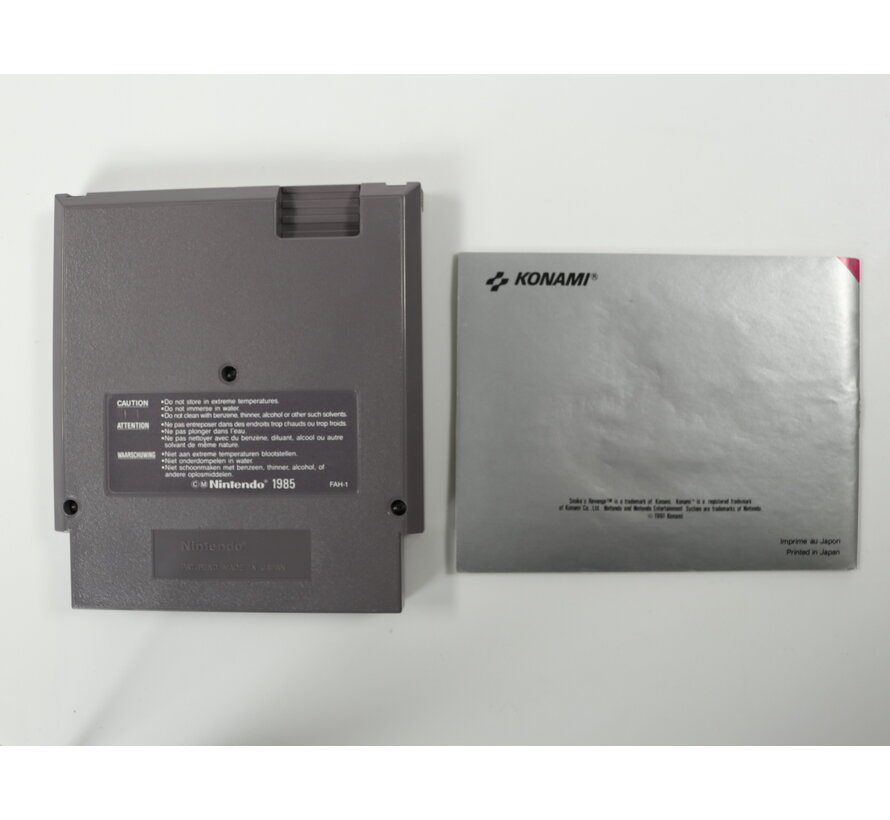 Nintendo Entertainment System – Snake’s Revenge [Met Boekje]