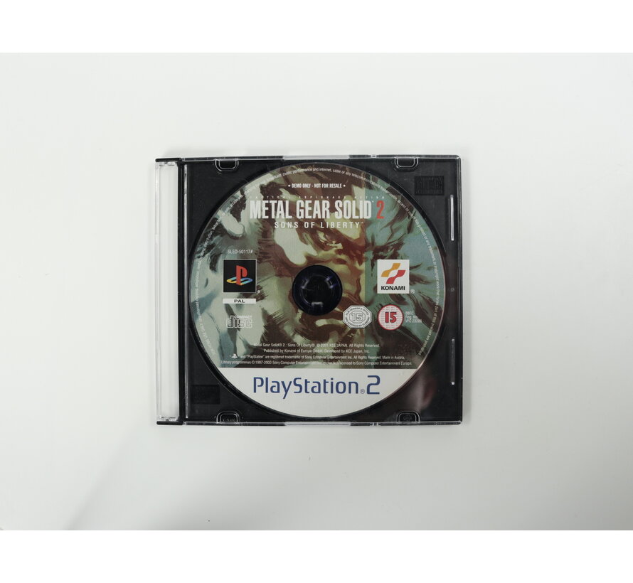 Playstation 2 - Metal Gear Solid 2 Sons of Liberty