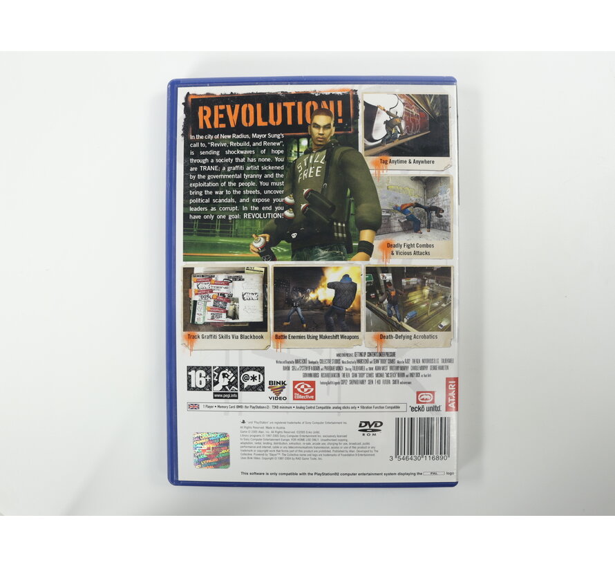 PlayStation 2 - Marc Ecko’s Getting Up: Contents Under Pressure