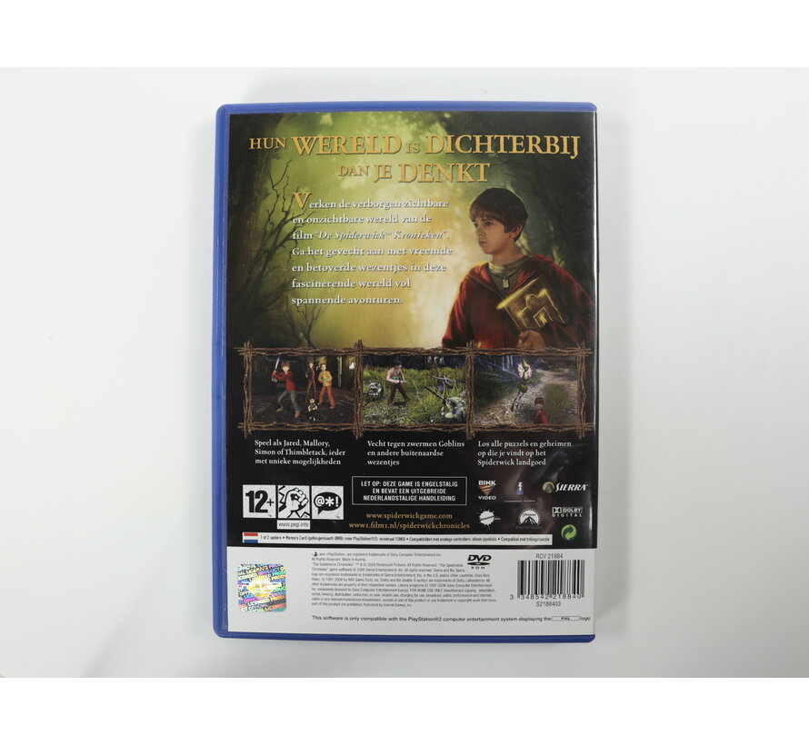 PlayStation 2 - The Spiderwick Chronicles